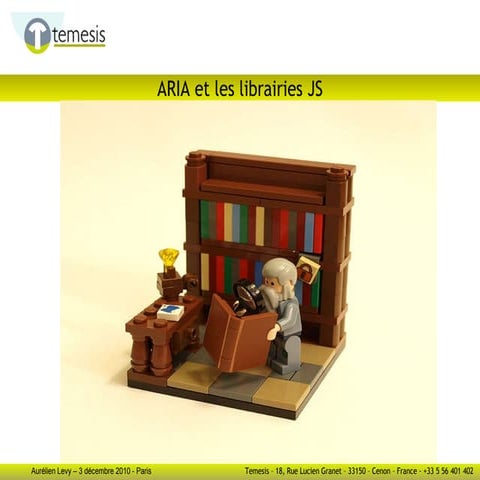 ARIA et les librairies JS