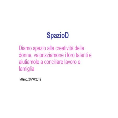 Spazio d