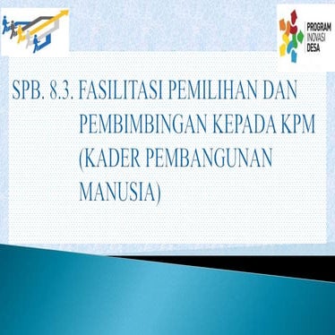 5. Buku Saku-1 KPM_Tugas dan Fungsi KPM.pptx
