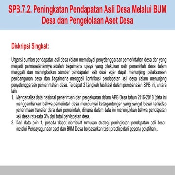 SPB.7.2. PENINGKKATAN ASET DESA MELALUI PENGEMBANGAN BUM DESA.pptx