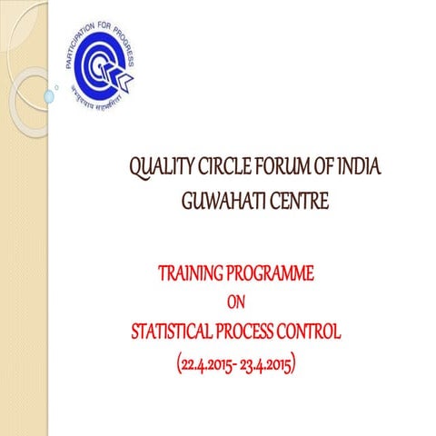 STATISTICAL PROCESS CONTROL | PPT