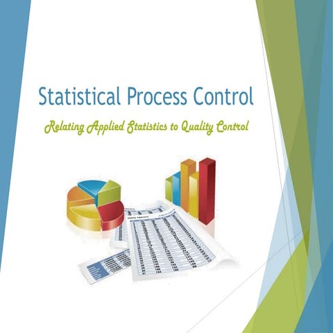 Statistical process control technique with example - xbar chart and R chart
