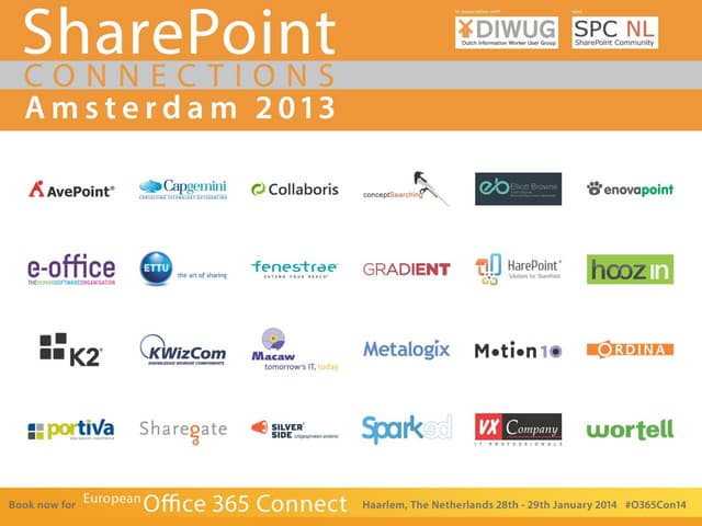 SPCA2013 - Building Windows Client Applications for SharePoint 2013