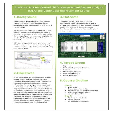 Spc and msa brochure