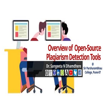 Overview of Open Source Plagiarism Detection Tools