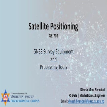 Gnss data-processing | PPT