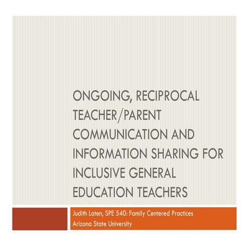 Communication Professional Development Workshop