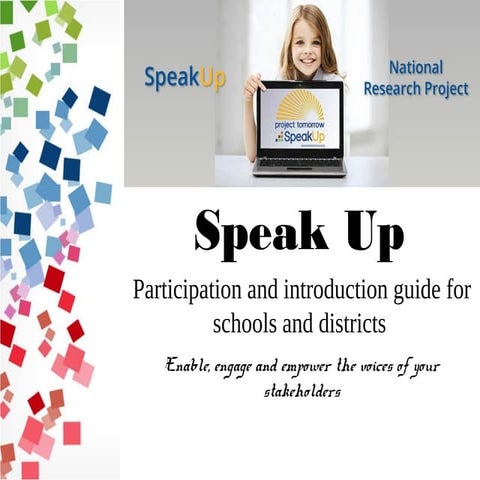 Speak Up Participation Guide 2018