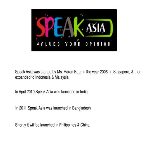 Speak asia 