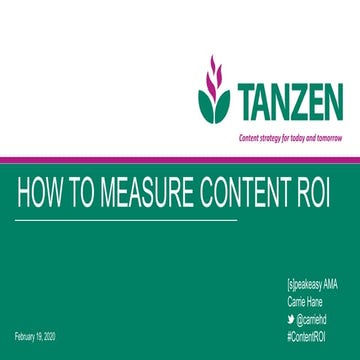 How to Measure Content ROI