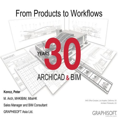 BIM Workflows: from Products to  Practice - Mr. Peter KONCZ Business Developm...