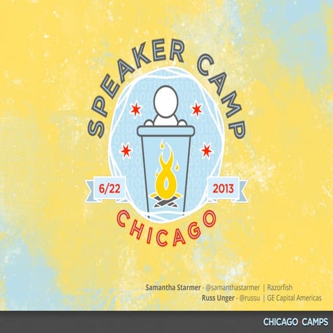 Speaker Camp - Full Deck, June 2013