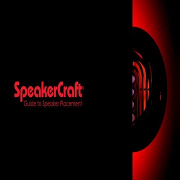 SpeakerCraft - Guide to Speaker Placement.pptx