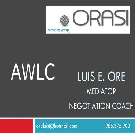 Speaker luis ore awlc nov 2019