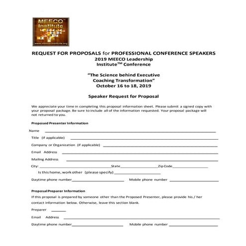 Speaker RFP 2019 v1 4 public version