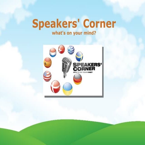 Speakers' corner