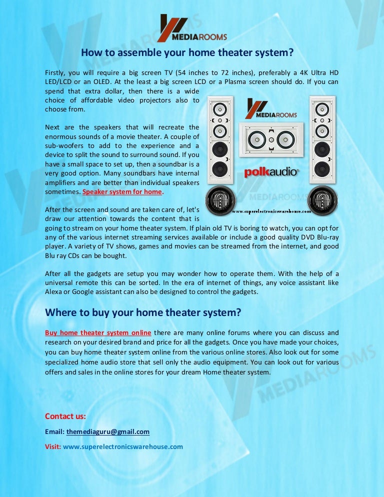 store speaker system