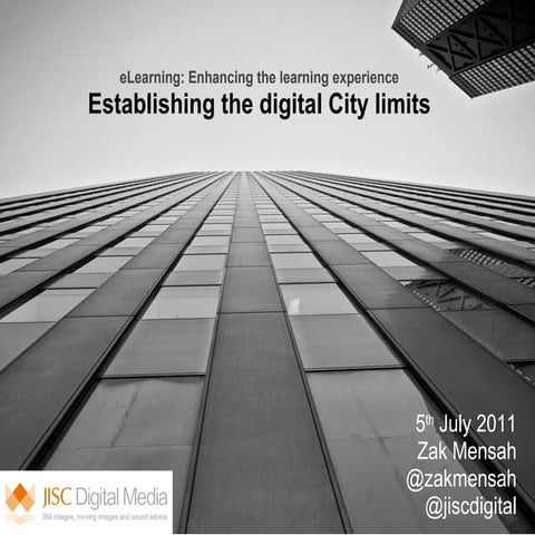 Establishing the digital City limits