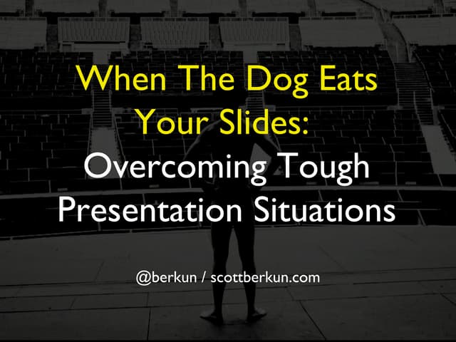 How To Overcome the Toughest Public Speaking Situations