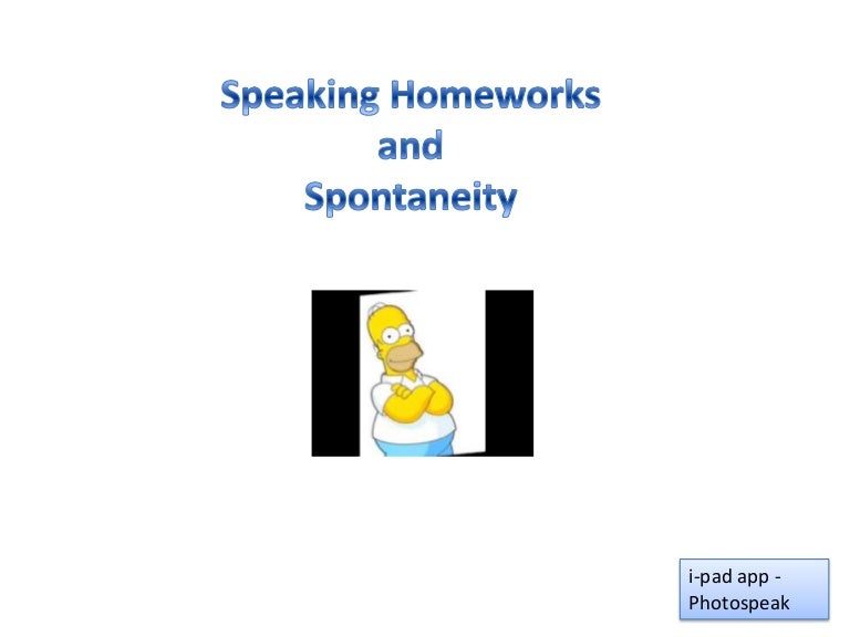 Tools for Speaking Tasks in MFL