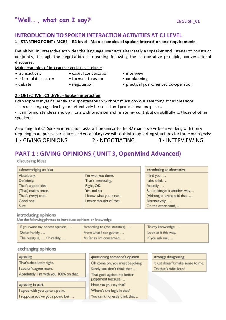 conversational interaction definition