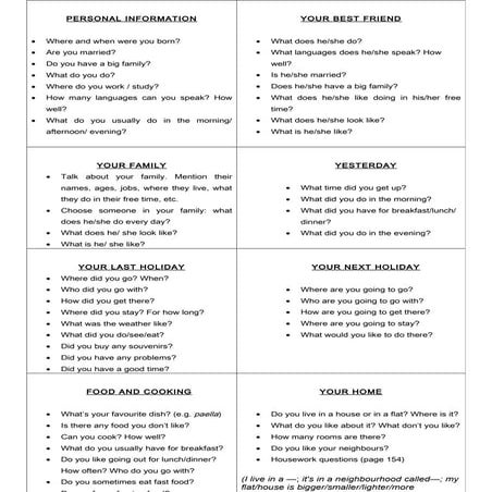 Speaking nb2 february