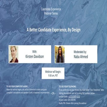 Candidate Experience: A Better Candidate Experience, By Design