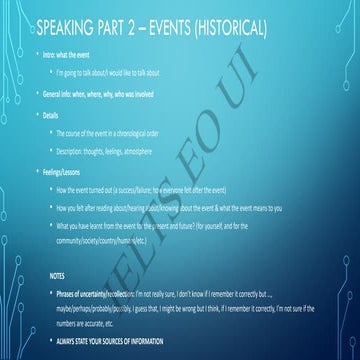 Effective Strategies for Discussing Historical Events in Speaking Part ...