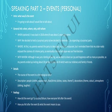 Effective Strategies for Discussing Historical Events in Speaking Part ...