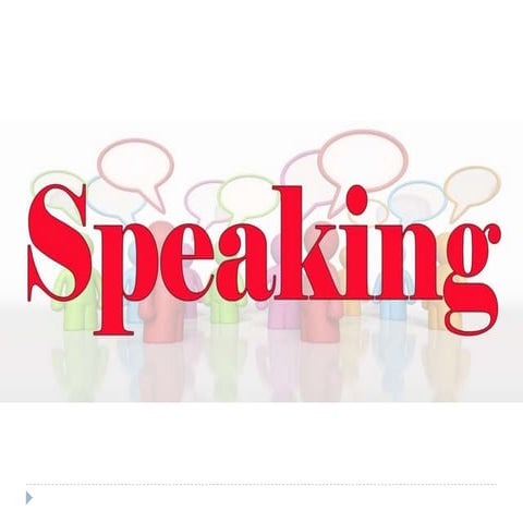 Speaking skill
