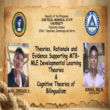 SPEC 1O1_Pair 1_AGAN and BORNEA theories, rationale and .pptx