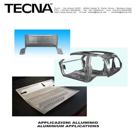 Примение контактной сварки TECNA для сварки алюминия