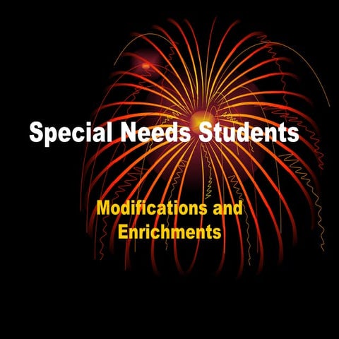 Special Needs Students(Latest)
