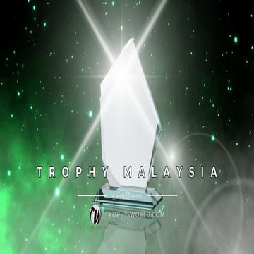 Special Crystal Plaques at Trophy-World Malaysia | Custom Trophies & Plaques Supplier