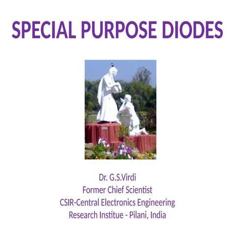 Diode Demystified: From Ideal Assumptions to Specialty Applications