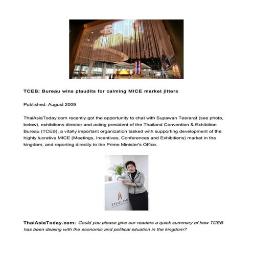 TCEB (Thailand Convention and Exhibition Bureau)