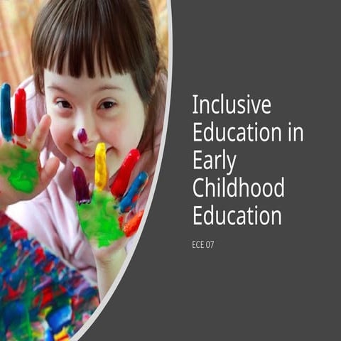 Special Education.pptxEARLY CHILDOOD EDUCATION