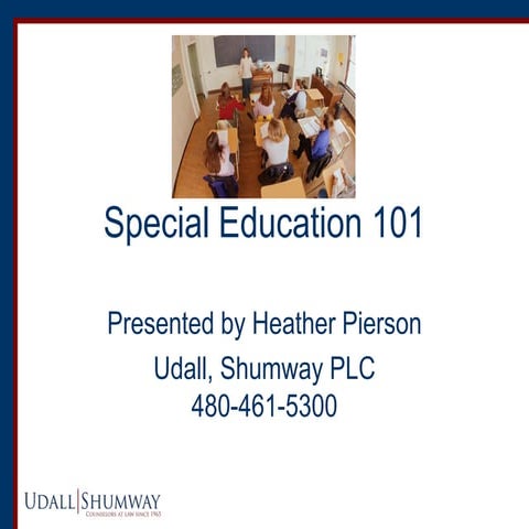 Special Education 101