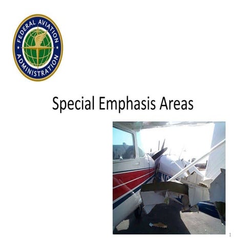 Special emphasis areas