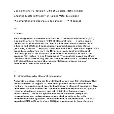 Special Intensive Revision (SIR) of Electoral Rolls in India-.pdf