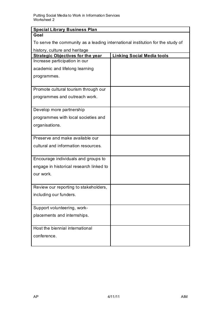 Special business plan image