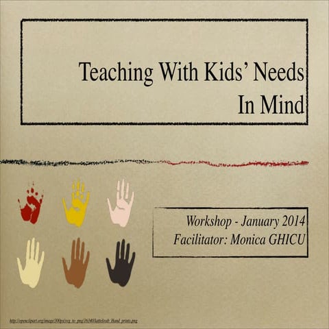 Teaching Students with Special Needs - Workshop Presentation | PDF