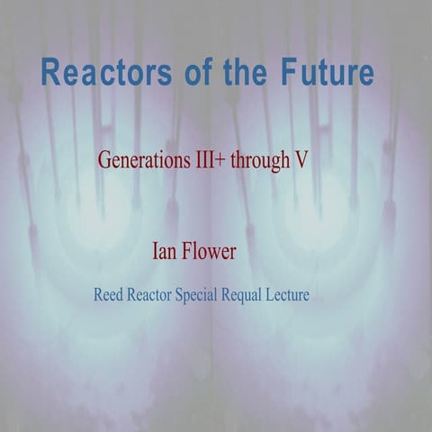 Reactors of the Future