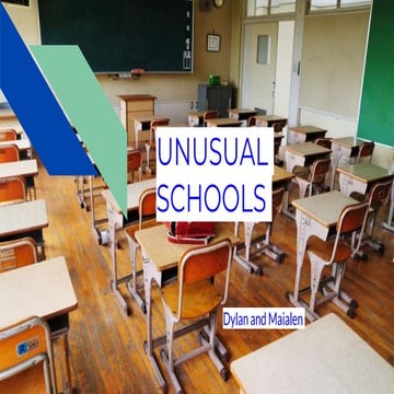 Special schools 