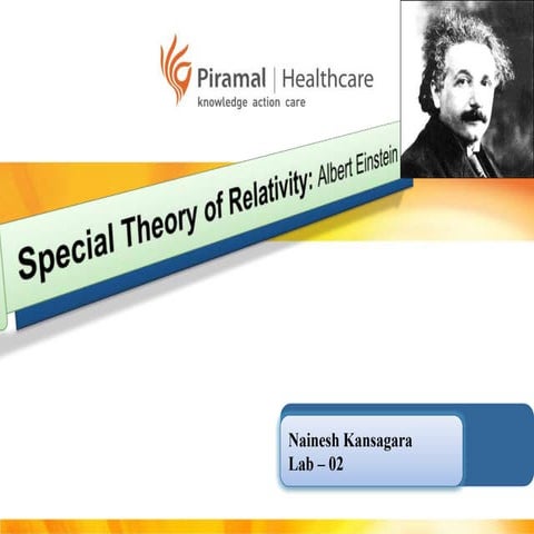 Special theory of relativity
