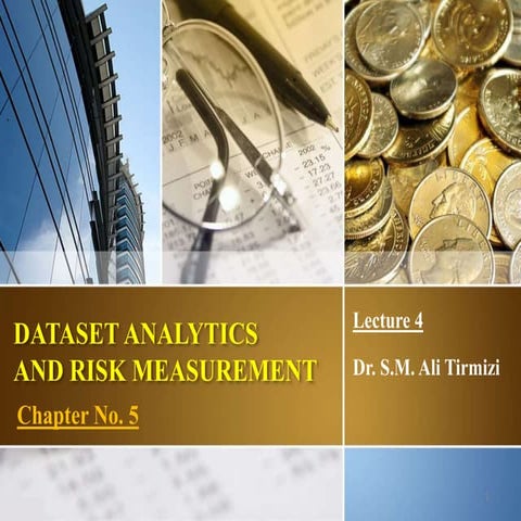 Dr. Syed Muhammad Ali Tirmizi - Special topics in finance   lec 4