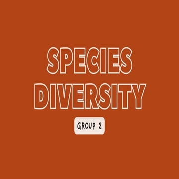SPECIES-DIVERSITY-G2.pdf PEOPLE AND EARTH ECOSYSTEM