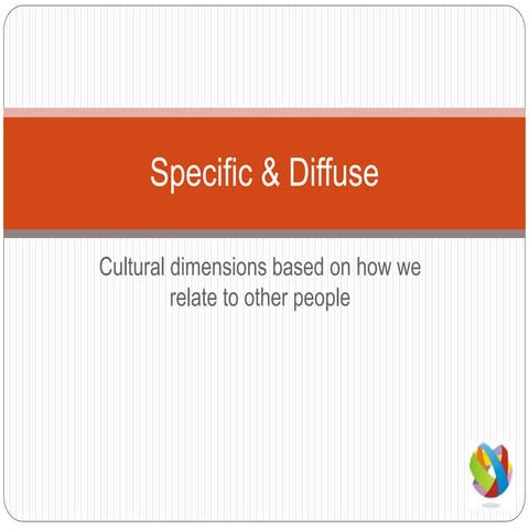 Specific and diffuse cultures
