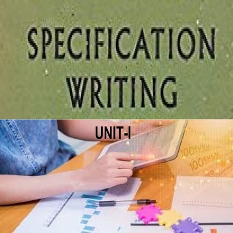 Specification writing-I