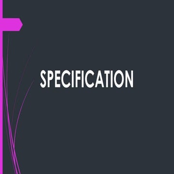 SPECIFICATION.pptx yhuerirrtrututurterhs